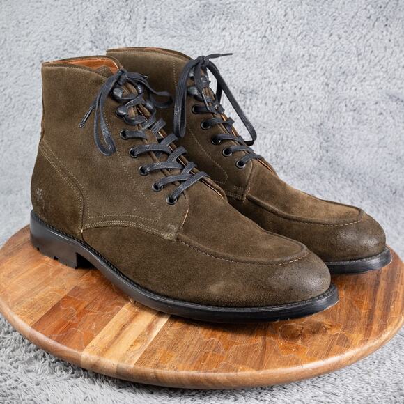 Concepts × Nike Kyrie 6 \"Khepri\" Clarks Male Suede Walking Shoes - 8 - Blue